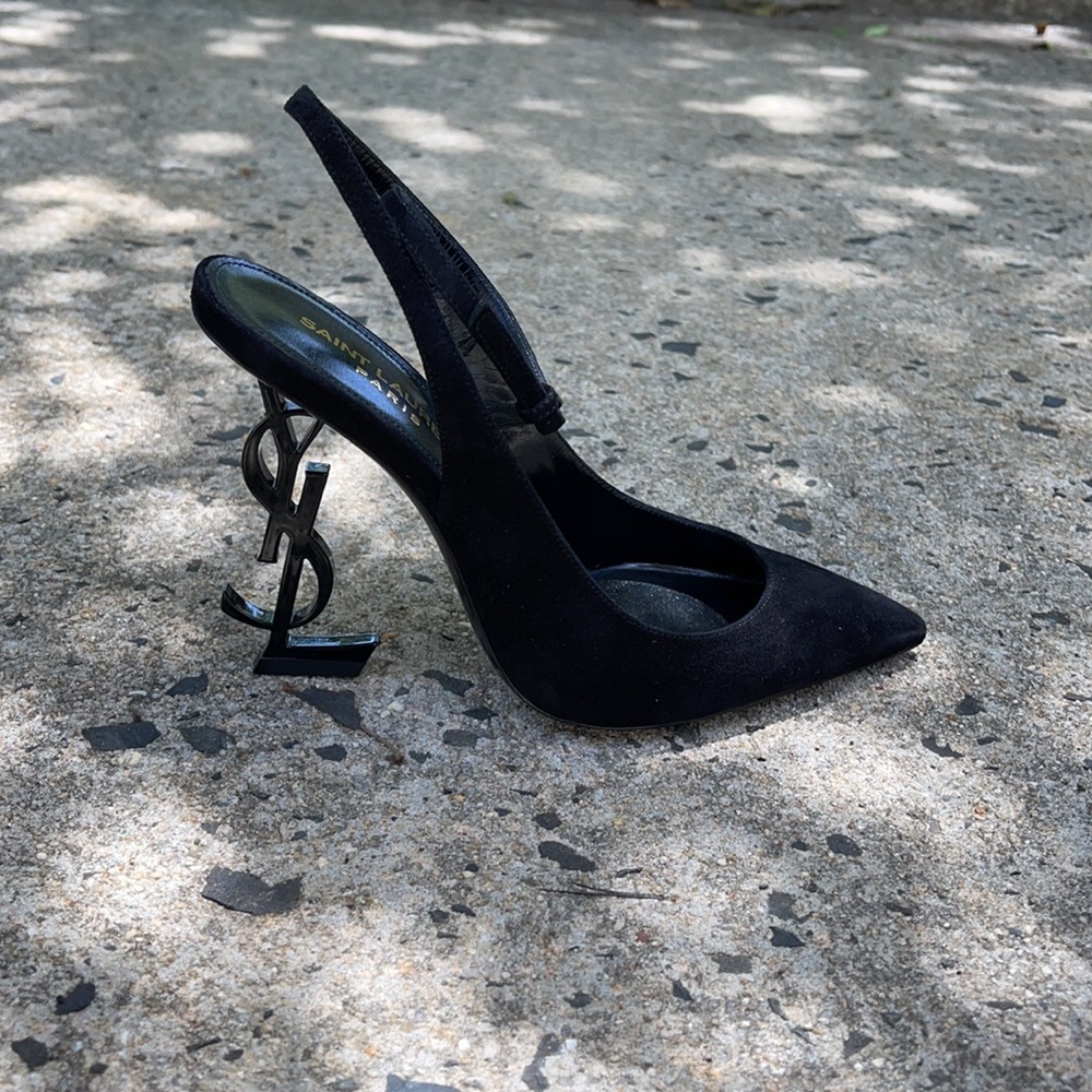 Black Saint Laurent pumps (NWOT) - Picture 2 of 5